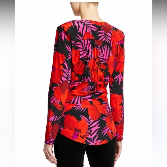 NWOT Veronica Beard Pevero Silk Top 6 - Picture 4 of 8